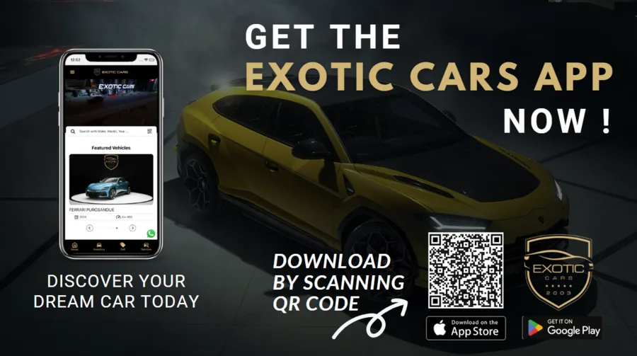 Exotic Cars Dubai App